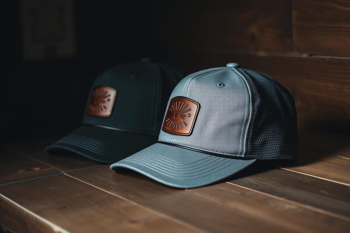 Leather Patch Hats